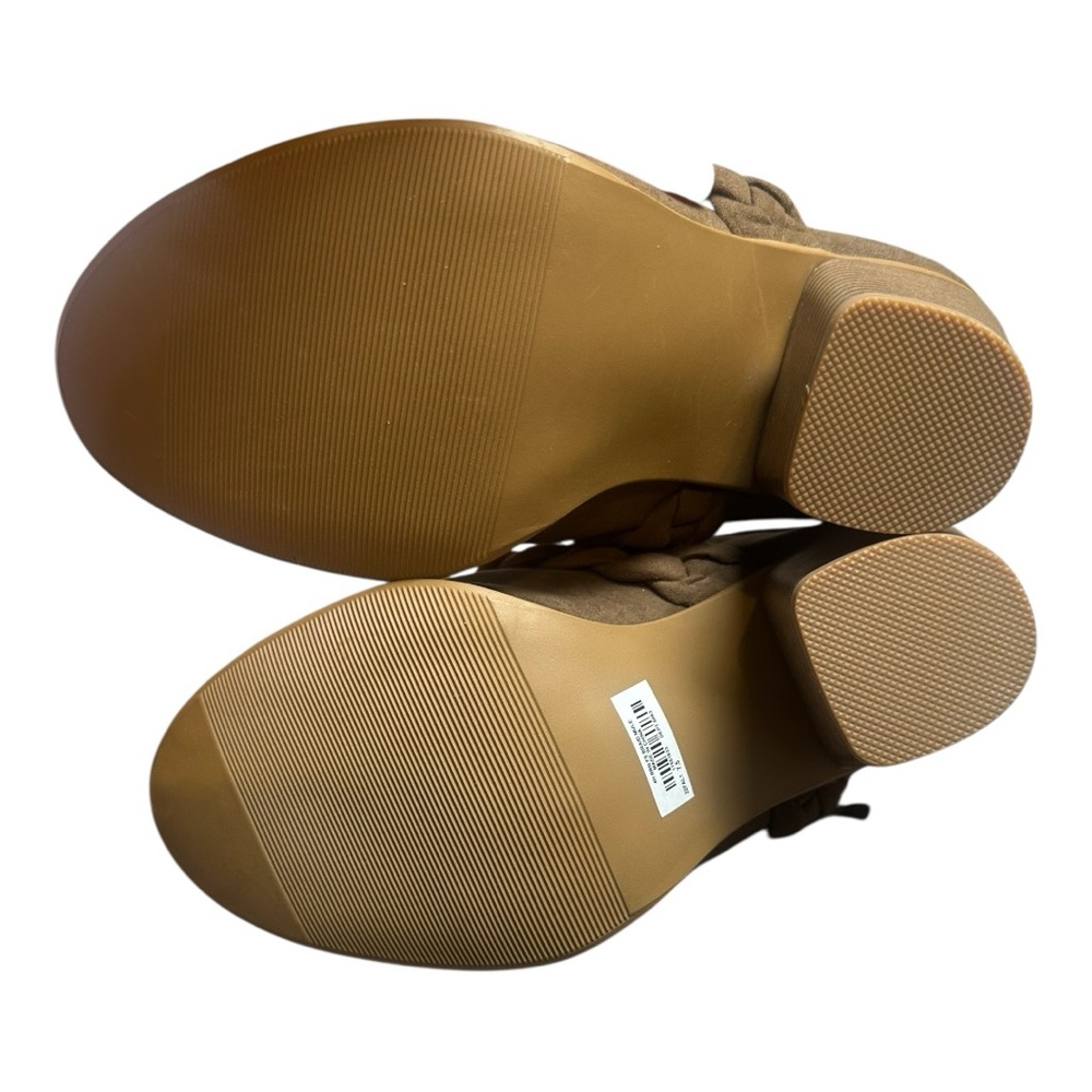 Torrid Women's Brown Faux Suede Braided Mules‎ Slip-On Size 7.5 Wide NWOT! - Picture 10 of 11